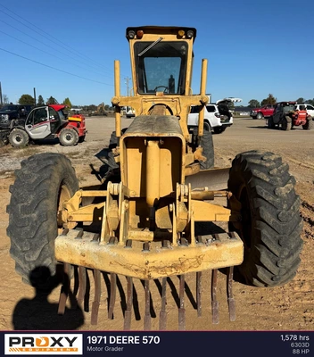 Used 1971 Deere 570 Motor Graders Kentucky US | Proxy Equipment #1567984