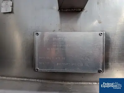 USED McCann Fabrication 4,000 Gal McCann Fab Tank, S/S, Horizontal