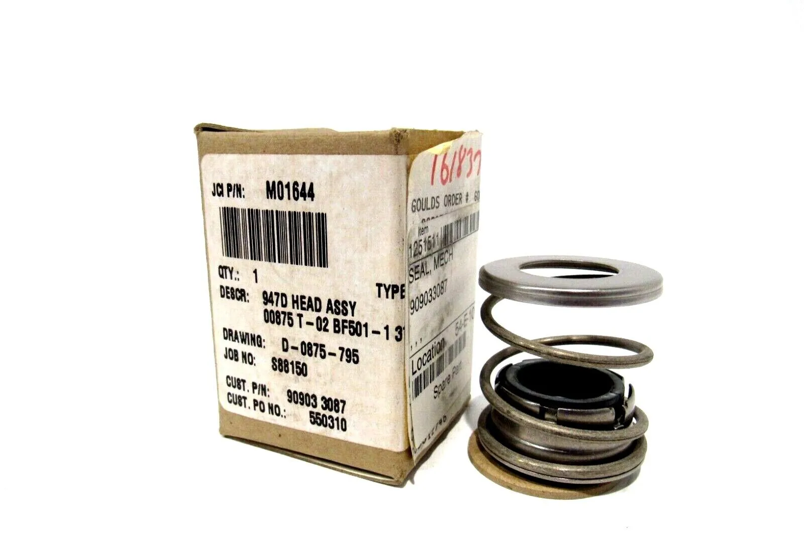 NEW JOHN CRANE 90903 3087 MECHANICAL SEAL M01644