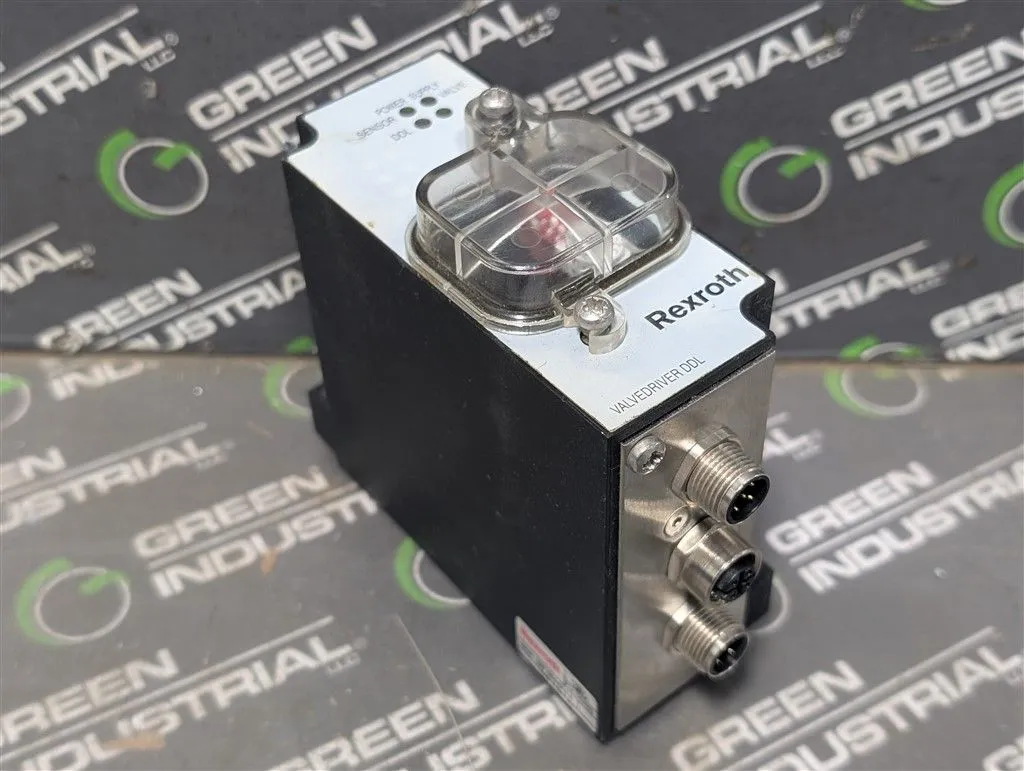 Rexroth 3375000150 DDL Pneumatic Valve Driver Used