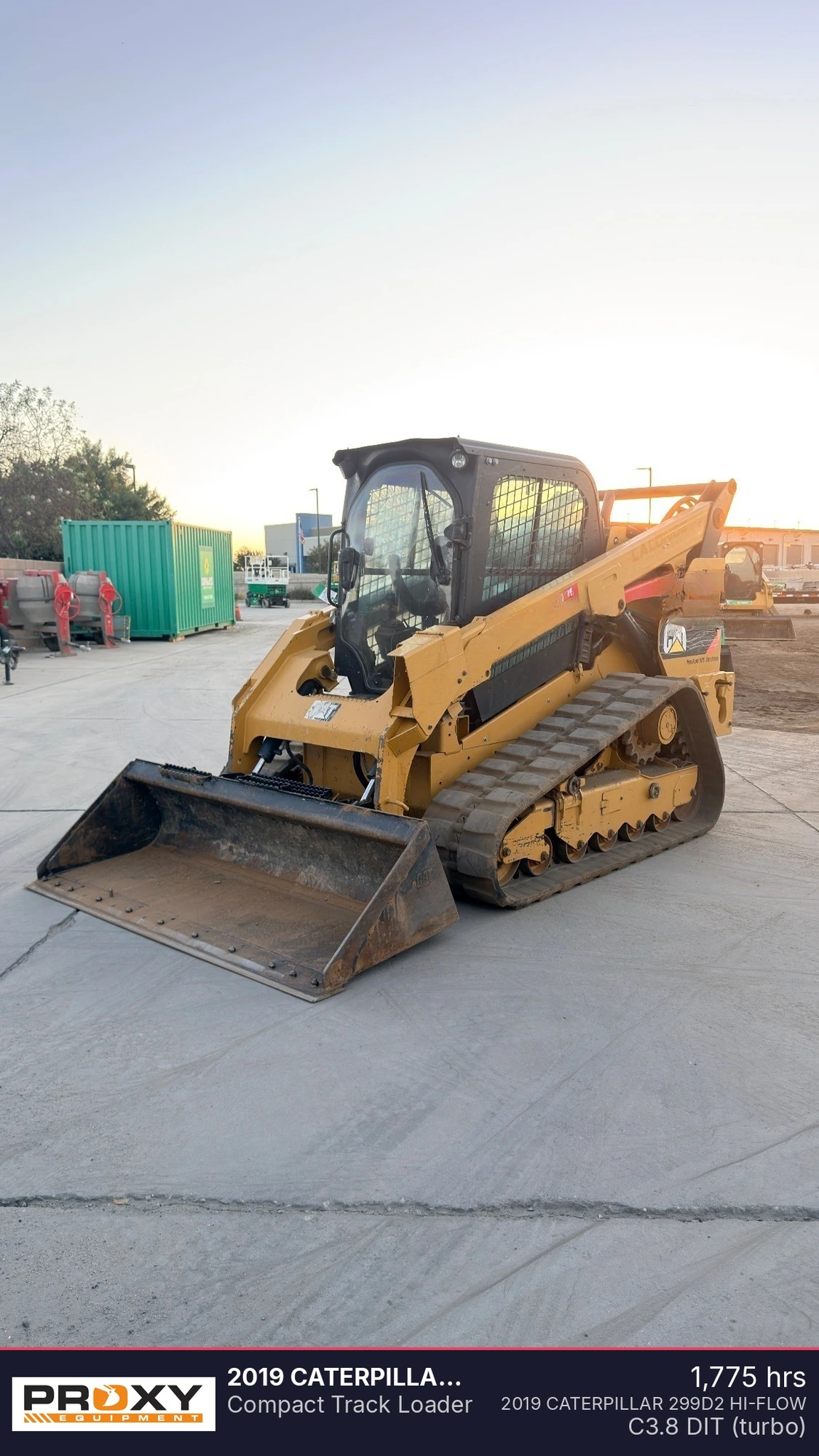 Used 2019 CATERPILLAR 299D2 HI-FLOW Skid Steer Loaders California US | Proxy Equipment #1547823