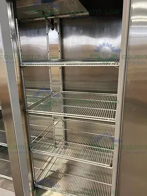 USED VWR GTVWG49FSSA STAINLESS STEEL DOUBLE DOOR FREEZER - 25°C 49 CU, FT.