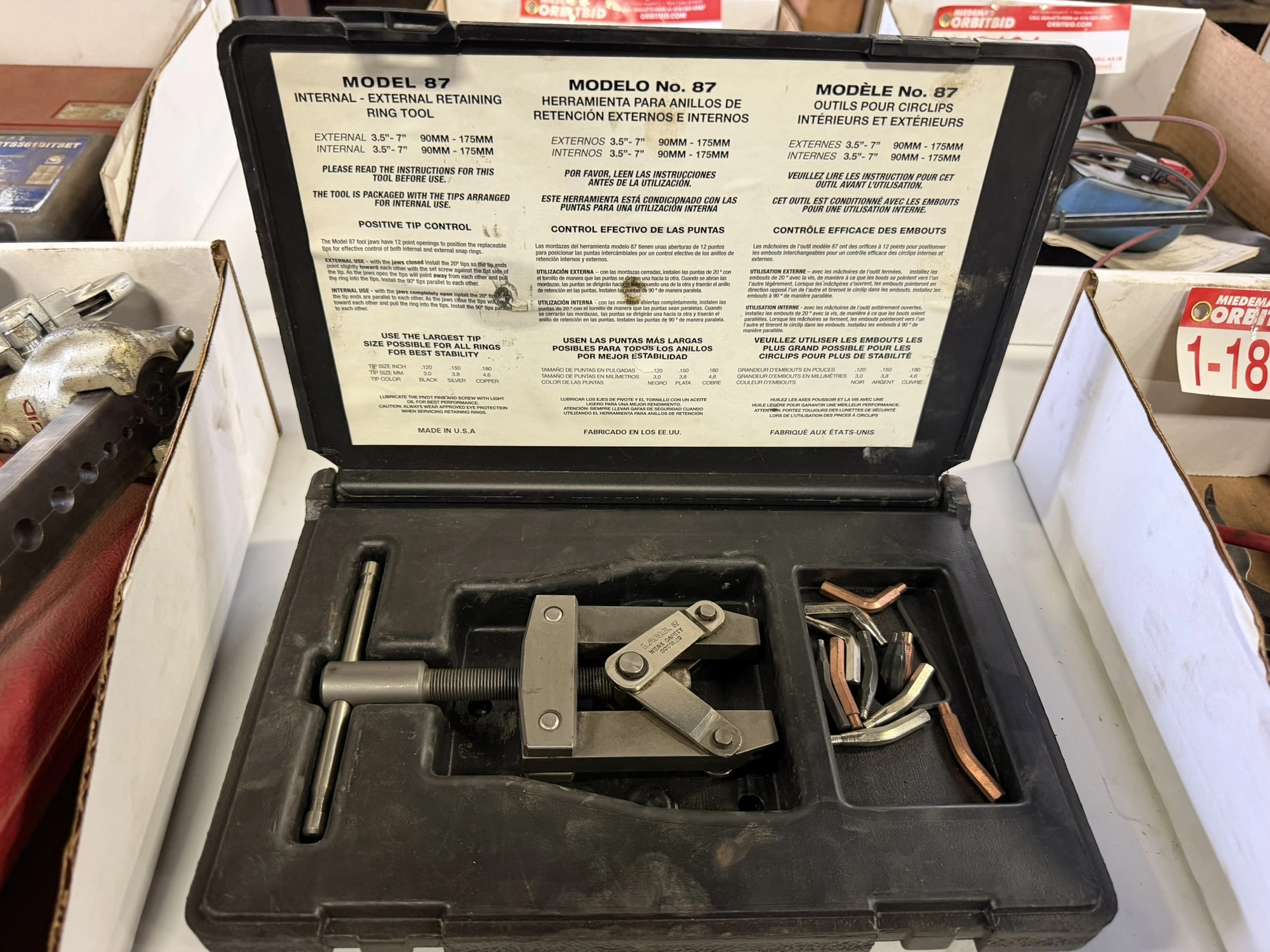 Used _UNKNOWN_ _UNKNOWN_ Pliers Michigan US | Miedema Asset Management Group #1372016