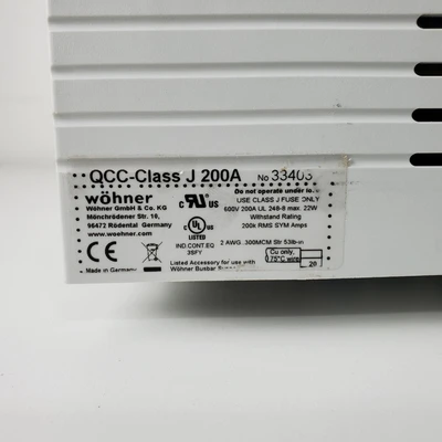 Used Wöhner 33403 Misc Industrial Equipment California US | American Industrial Supply Co. #1377215