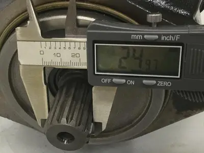 USED BRUENINGHAUS HYDROMATIK LA10VO45DR31RPSC12K02