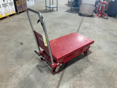 Used ULINE H-1784 DOUBLE SCISSOR LIFT TABLE Scissor Lifters Michigan US | Miedema Asset Management Group #1579974