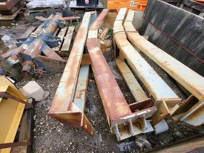 8ft. Conveyor V-Return Idler - Bracket Only
