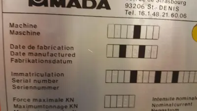 USED AMADA PROMECAM IT 25 TON X 1250 MM CNC