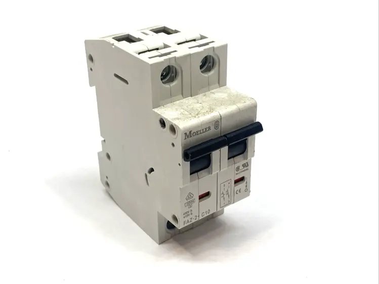 Used Moeller Circuit Breaker 2-Pole 10A 415V Circuit Breakers Michigan US | Maverick Industrial Sales #1398824