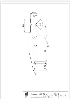 FAB SUPPLY FTP-011 515 Press Brake Tooling | Punch Press and Shear (1)