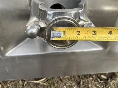 2000L Jacketed Cheese Vat
