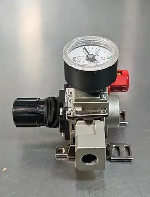 SMC AR20-F02 + VHS20-F02 Pressure Regulator Loc6C8