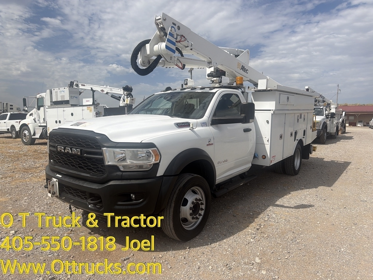 Used 2019 DODGE 5500 Bucket (boom) trucks Oklahoma US | OT Truck & Tractor Sales #1383444