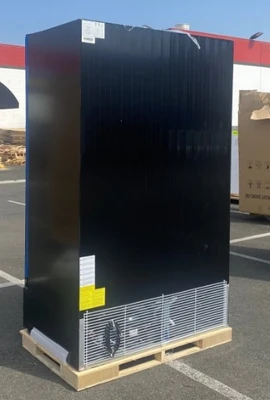 171-0107 48” Glass 2 Door Self Contained Reach In Cooler