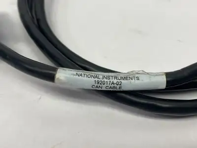 USED NATIONAL INSTRUMENTS SINGLE TERMINATION CAN CABLE ASSEMBLY 2M LENGTH