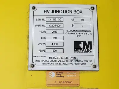 USED 2013 METALEC 132C5-600
