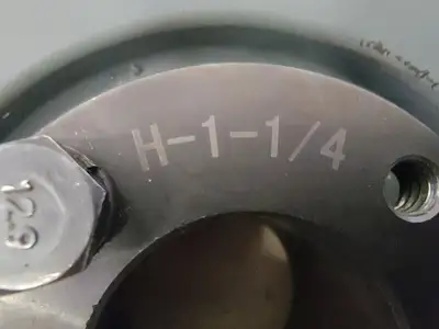 1-1/4" Bore H Style 2 Grooves 4" OD Sheave RBL-T