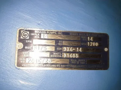USED Goulds 3175