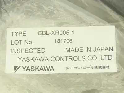 Yaskawa 142313-1 CBL-XR005-1 Cable Motoman Robot Teach Pendant 8 Meter