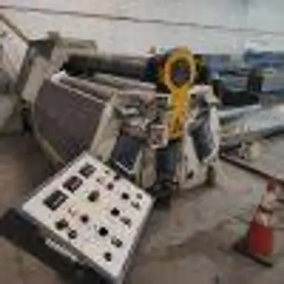 Used 2010 COLE TUVE 4RS-8-320 Plate Bending Rolls including Pinch Illinois US | SMF MACHINE TOOLS #1272192