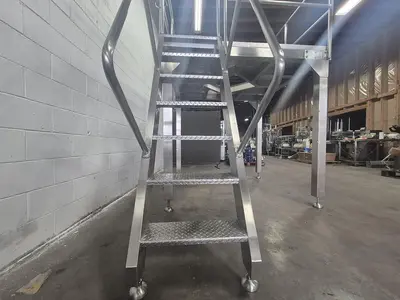 6' Stainless Steel Mezzanine