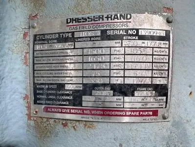 USED DRESSER RAND 7MOS-4