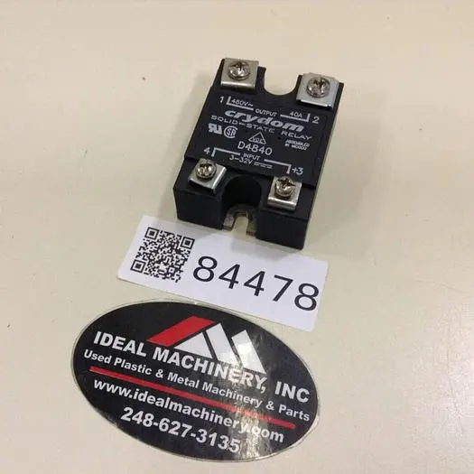 Used CRYDOM D4840 Relays & Switches Michigan US | Ideal Machinery #705603