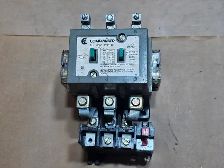 Used COMMANDER D604D1 Switchgears British Columbia CA | Lenmark #1431247