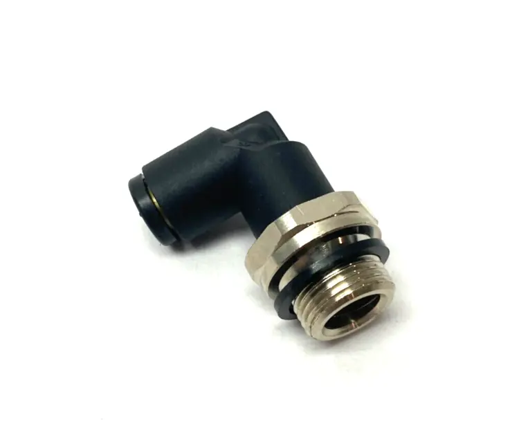 Used PARKER PNEUMATIC SWIVEL ELBOW PUSH-IN FITTING 3/8" BSPP 8MM OD Valves/Fittings | Maverick Industrial Sales #1114079