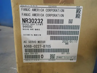 NEW 2022 FANUC A06B0227B705