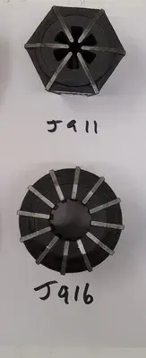 USED JACOBS RUBBER FLEX COLLETS