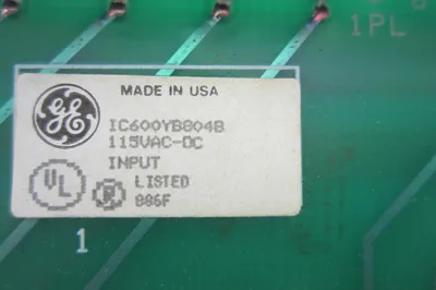 GE FANUC IC600YB804B INPUT MODULE