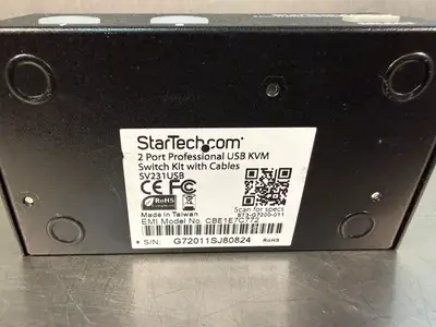 StarTech.com CBE1E7C772 2-Port Usb Kvm Switch SV231USB (4.1.3)
