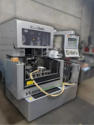 2019 SODICK VL 400Q WIRE TYPE ELECTRICAL DISCHARGE with WS4 High Precision 4th Axis Rotary EXCELLENT CONDITION!