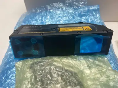 USED KEYENCE IMAGE BASED LASER SENSOR HEAD SCAN/LINE MODE 360MM