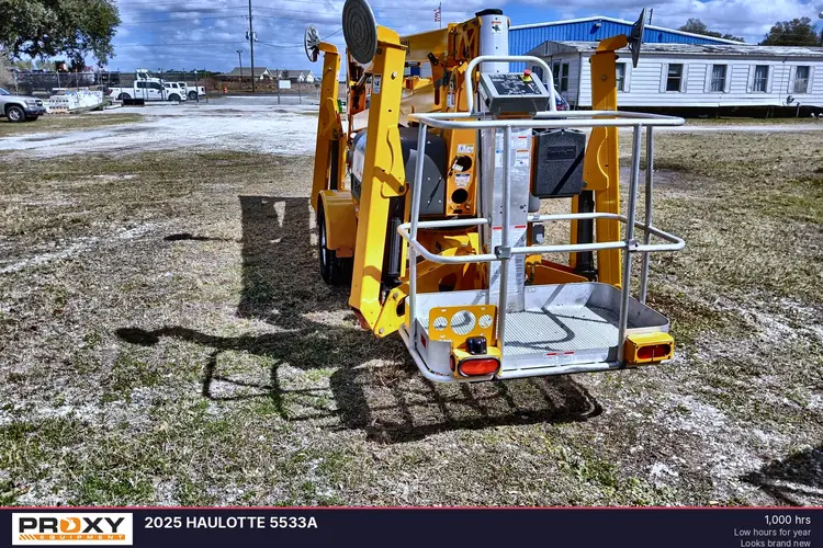 Used 2025 HAULOTTE 5533A Articulating Boom Lifts Florida US | Proxy Equipment #1382971
