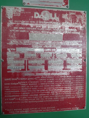 USED DOALL 6013-2