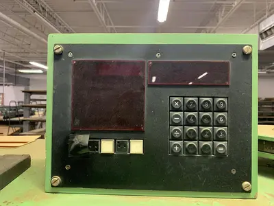 TORWEGGE H45 HYDRAULIC VENEER JOINTER GUILLOTINE MACHINE