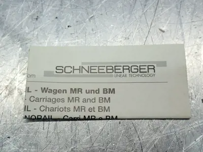 NEW SCHNEEBERGER BMC25G3V1