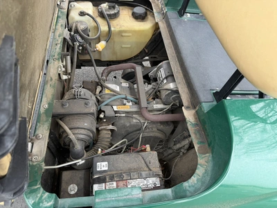 (1) 2017 E-Z-Go golf cart with a Kawasaki gas engine, model 625111G01, does not include Club canopy,...
