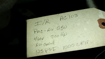USED INGERSOLL RAND PAC AIR 250