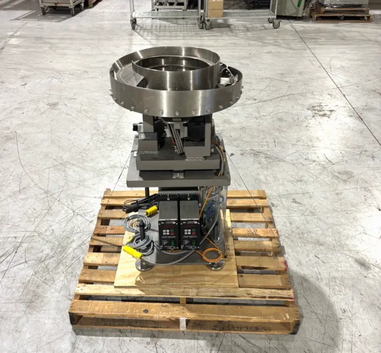 Used FORTVILLE FEEDERS 24" AT WIDEST POINT, 11" INNER Vibratory Bowl Feeder Michigan US | Maverick Industrial Sales #1092660