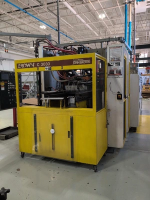 BROWN MACHINE C3030, T130, Wortex 735 Complete Thermoforming Lines: Former and Trim Press | PlastiMach Corp (3)