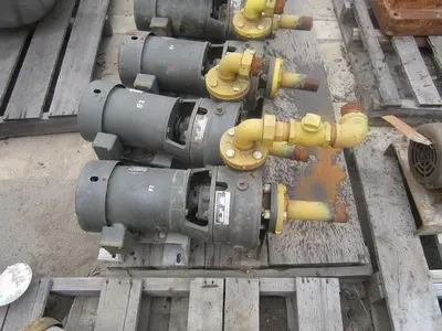 Pump, Centrif., 2 HP, Carver, 1-1/4" In/Out, C/st (6) #S739481