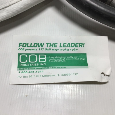 COB Industries 117 Qwik Pipe Freezing Cable 9-5000 PSI