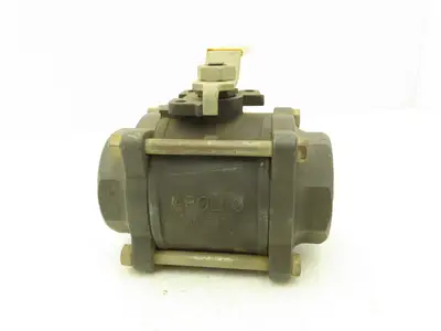 Apollo 83R 3-Piece Ball Valve 2" Socket Weld 1000 WOG WCB Carbon Steel