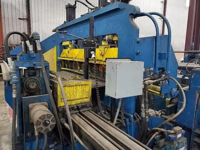 72" x .187" x 50,000 Lbs. Paxson Slitting Line (Used)