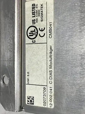 USED SIGMATEK 12-002-41 C-DIAS