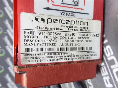 USED PERCEPTRON TRICAM CONTOUR SENSOR