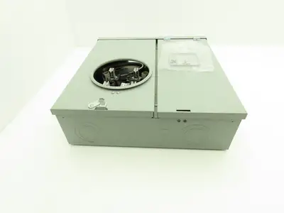 Midwest MS250C Electric Meter 200A Main Surface Mount Ring Type 17x17" 3R 1Ph